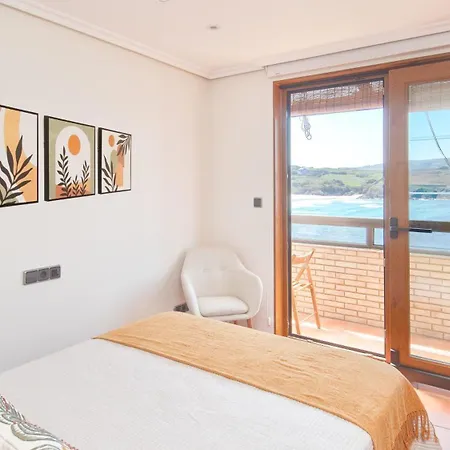아파트 Ag Piso Caldeiron Malpica, Primera Linea De Playa